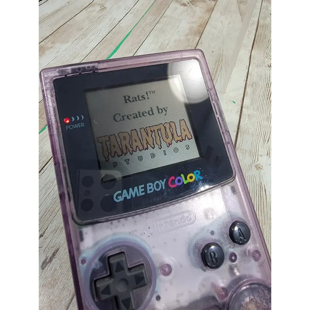 Nintendo Game Boy Color Handheld System Tested & Works Atomic Purple